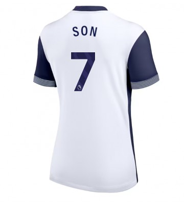 Tottenham Hotspur Son Heung-min #7 Primera Equipación Mujer 2024-25 Manga Corta